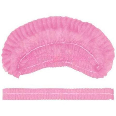 Шапочка "Шарлотта" розовая (100 шапочек) (1/10 шт.)
