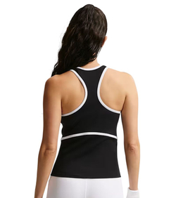 Топ теннисный Nike Court Advantage Tank - black/white