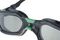 Очки для плавания Seac Aquatech тонированные стекла черный/зеленый