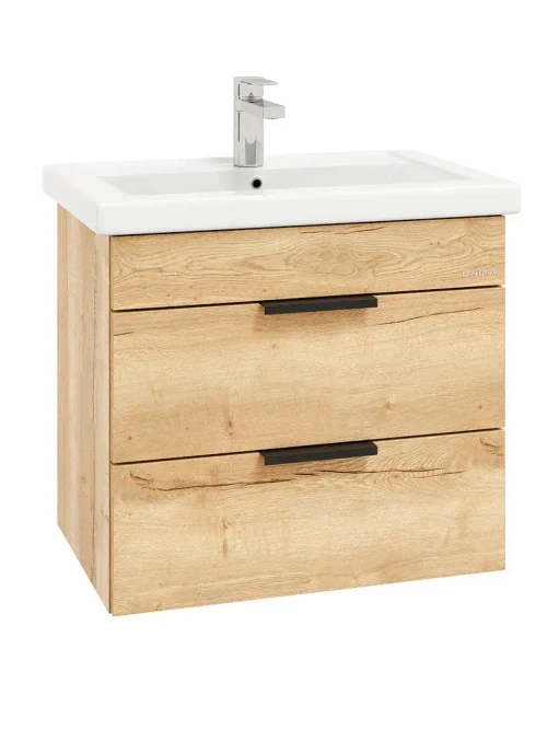 Тумба Onika Легран 60 подвесная, дуб галифакс (ум. Фостер 60) 106117