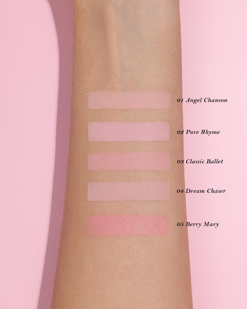 Румяна для лица Flower Knows Strawberry Rococo Series Embossed Blush - 03 Classic Ballet