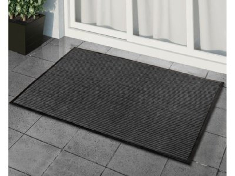 Коврик влаговпитывающий ребристый Стандарт серый (1,2*1,50м)
