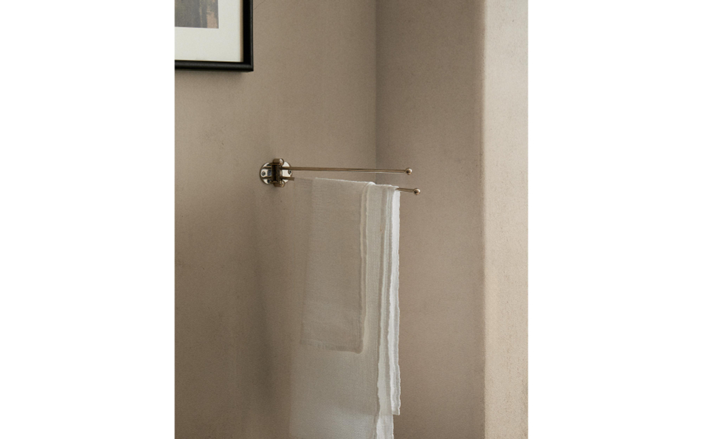 Zara Home держатель для полотенец, нержавеющая сталь, серебристый · 8533/517