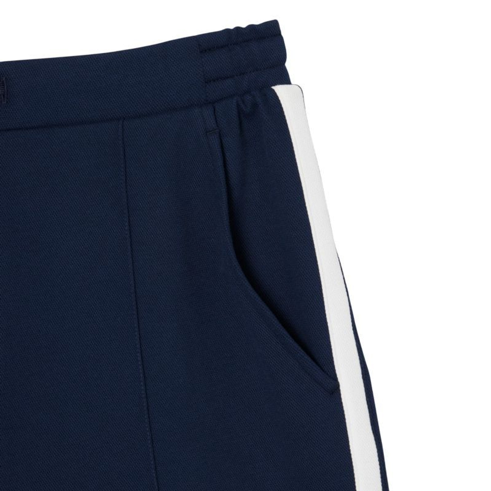 Теннисные шорты Lacoste Ultra Dry Badge Accent Tennis Heritage - navy blue/white
