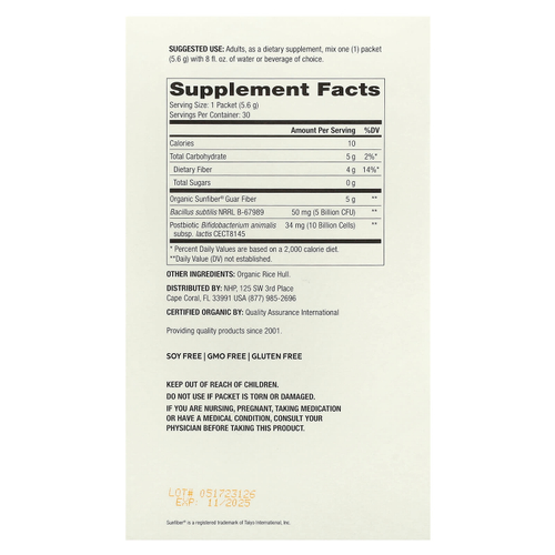 Dr. Mercola, Biothin®, пробиотики для метаболизма до и после приема пищи, без ароматизаторов, 5 млрд КОЕ, 30 упаковок, готовых к употреблению, по 5,6 г (0,19 унции)