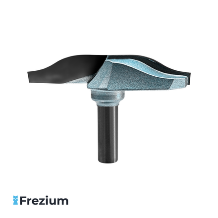 Пазовая фасонная фреза по дереву "Frezium" (92x12x17x63; PF-92-12)