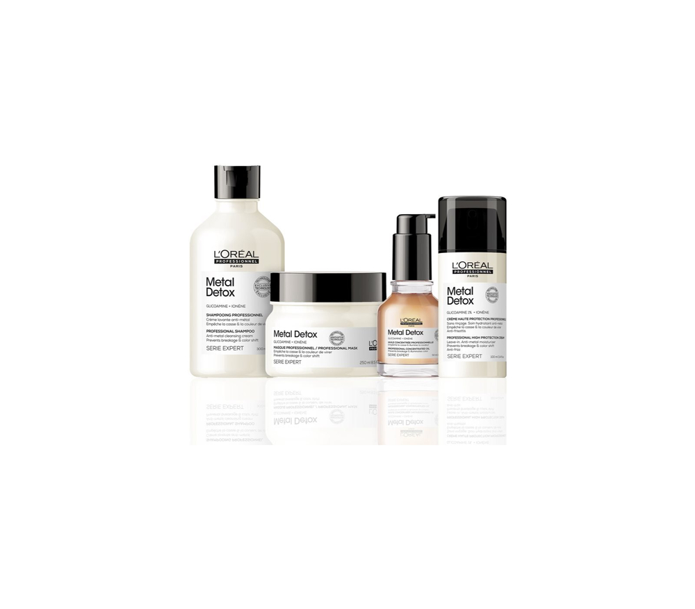L’Oreal Professionnel Serie Expert Metal Detox - защитный крем для ослабленных и ломких волос /   100  ml  / GTIN 30161153