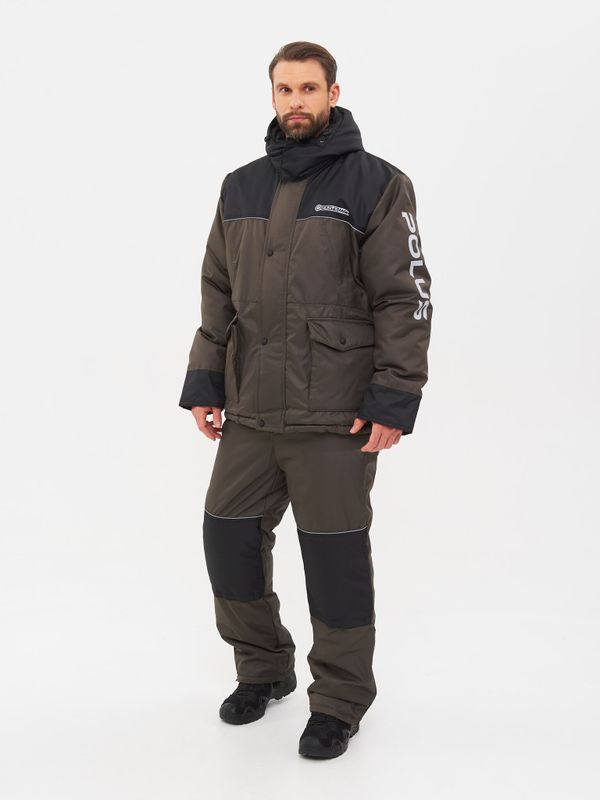 Костюм зимний Полюс ткань Cell цвет Хаки