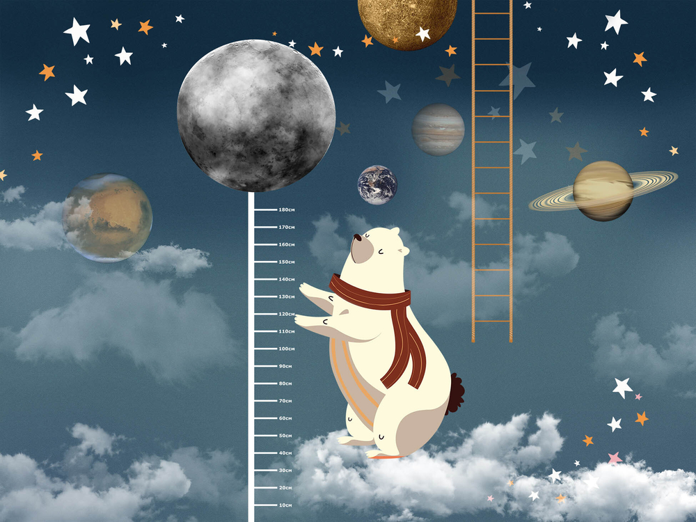 Дизайнерские обои Wall Street Funny Tour