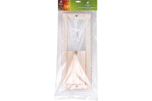 ВЕНТИЛЯЦИОННАЯ РЕШЕТКА БШ С ЗАДВИЖКОЙ 31,5Х16,5СМ 32141