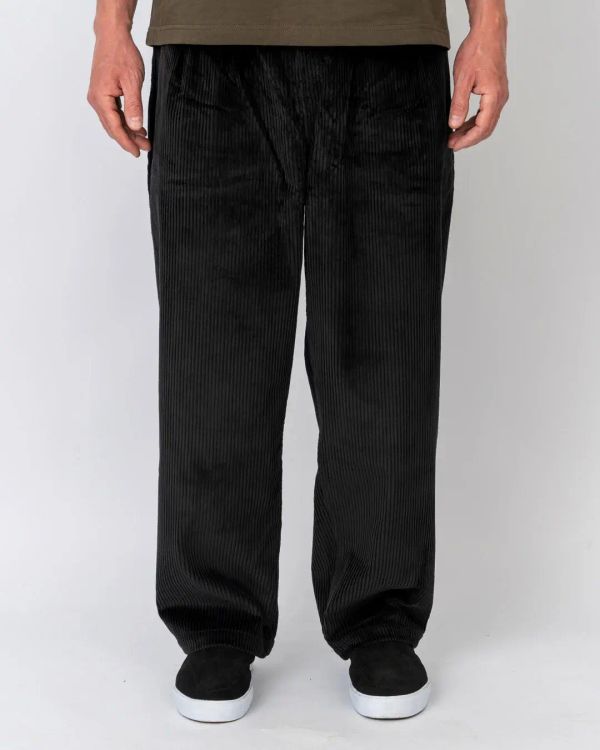 Брюки Looser Cord черные - фото 2