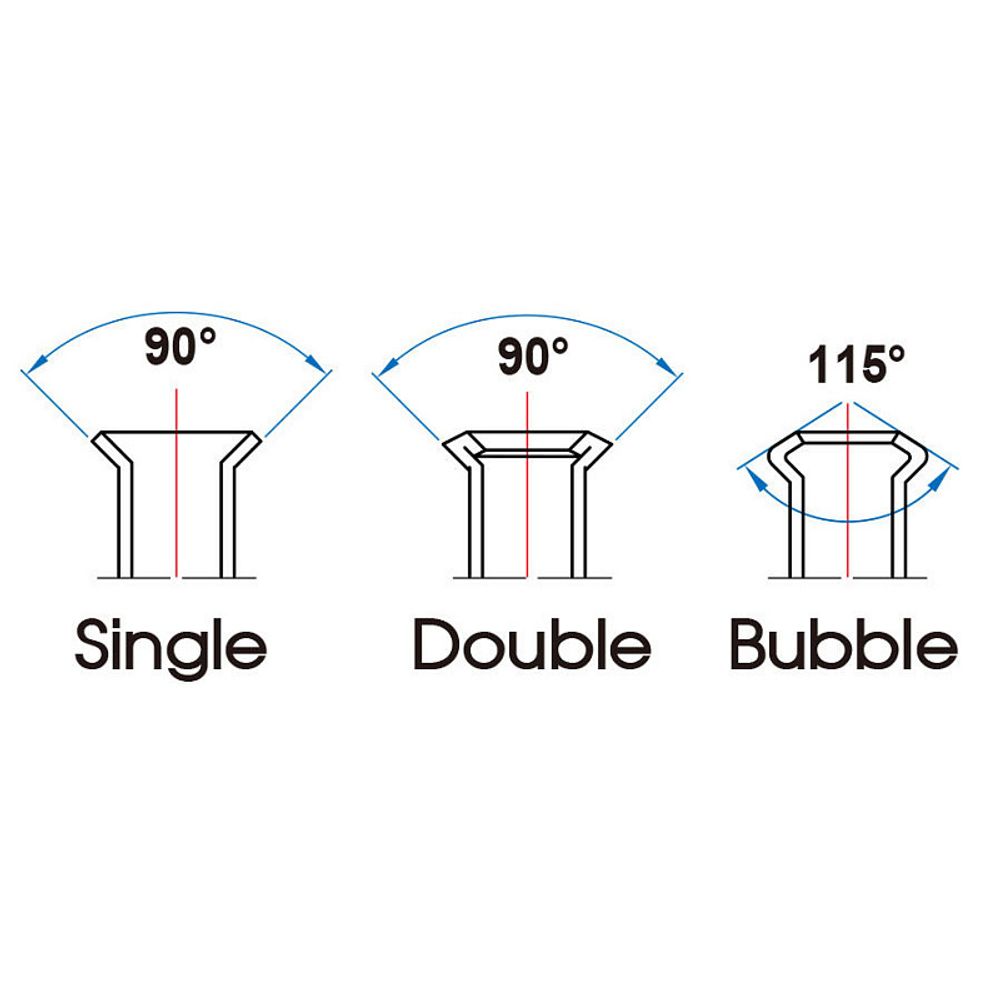 KING TONY (7CA0107M) Приспособление для развальцовки тормозных трубок, 4.75-10 мм, кейс, 7 предметов
