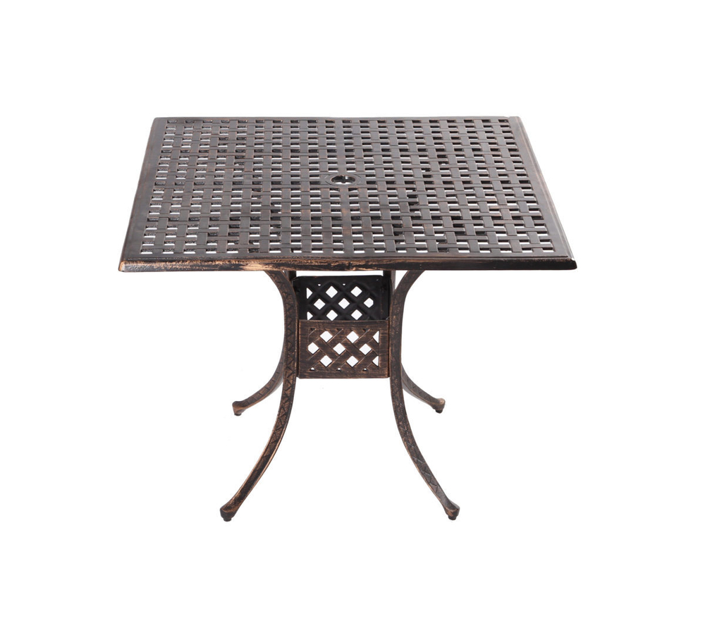 Стол из литого алюминия ЛИОН «LION» 90х90