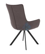 Стул DikLine 289 поворотный опоры чёрные