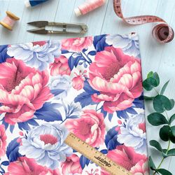 Ткань премиум шифон фееричные краски