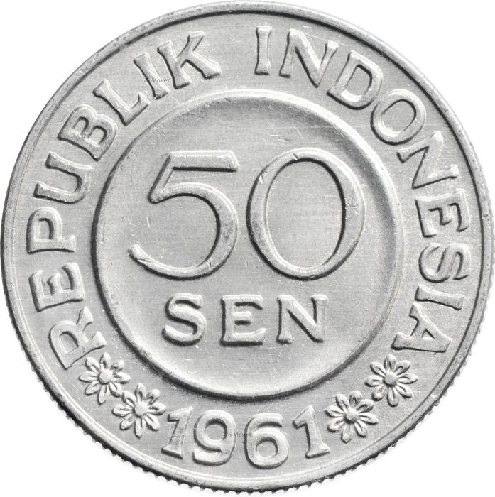 50 сен 1961 Индонезия