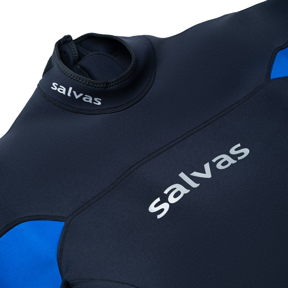 Гидрокостюм для плавания SALVAS Shorty Nemo Adult  MS003-50 чёрно-синий