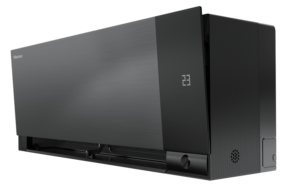 Инверторная сплит-система Hisense Sensation Slider Pro Carbon AS-10UW4RWMQK00(В), черный