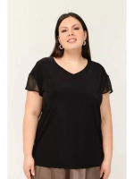 Блузка с шифоном