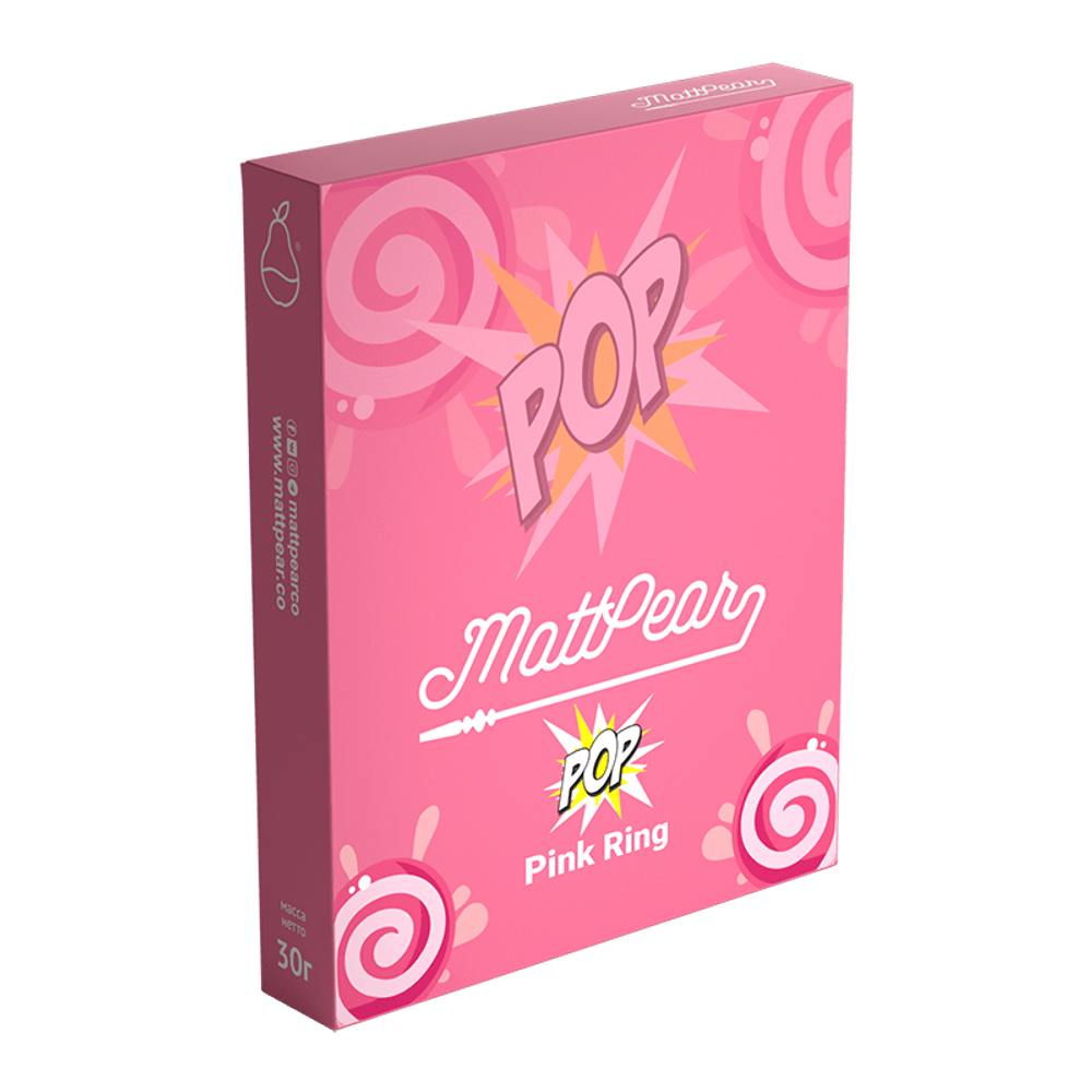 Mattpear Pop - Pink Ring (Малиновый пончик) 30 гр.