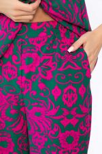 Костюм Стильный акцент (малиново-зеленый) К13906-25М LT Collection