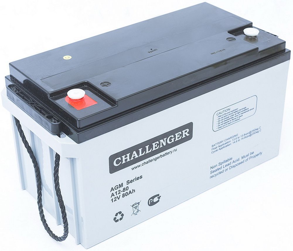 Аккумуляторная батарея CHALLENGER A12-80