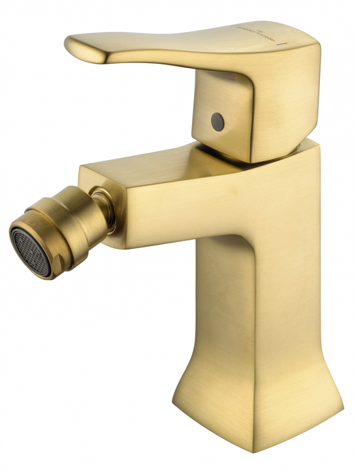 Смеситель для биде WONZON & WOGHAND FLEX, Брашированное золото (WW-88016072-BG)