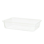 Лоток прямоугольный прозрачный 0,9 л 203*144*47 цвет в ассортименте