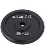 Диск чугунный BB-204 d=26 мм, черный, 5 кг