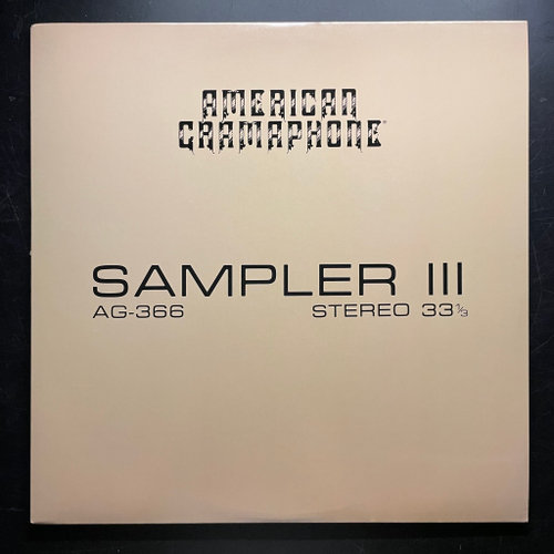 Сборник Sampler III (США 1984г.)