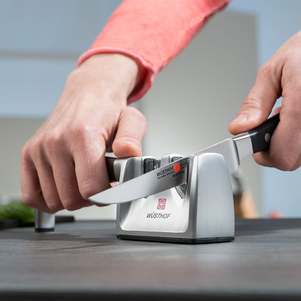 Точилка для ножей двухуровневая Wuesthof Knife sharpeners 4348 Германия вид