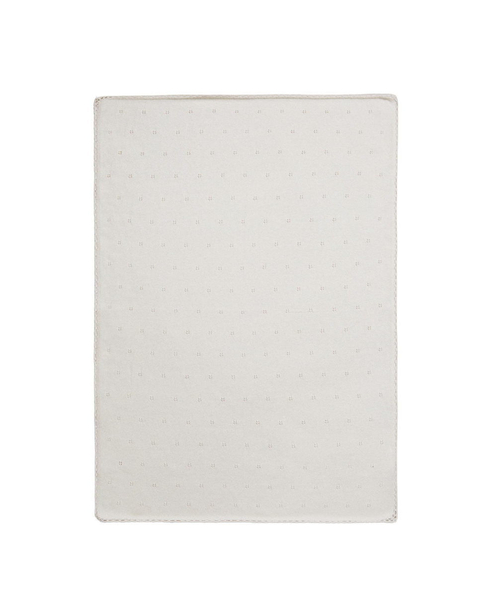 Zara Home плед детский из хлопка, оранжевый, 70x100 см