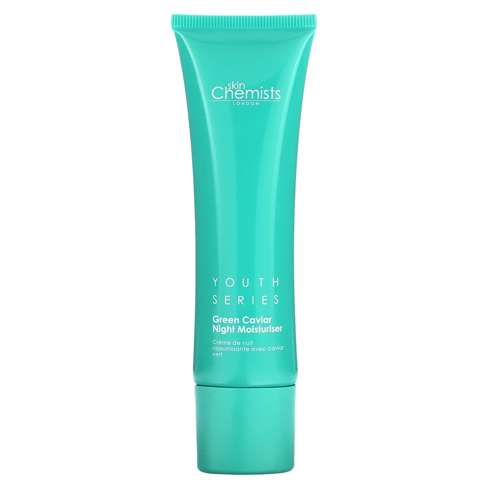 skinChemists, Youth Series, ночное увлажняющее средство с зеленой икрой, 50 мл (1,69 жидк. унц.)