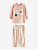 Пижама для мальчика Next B80-599, 3 шт., Молочный, Синий, Бежевый