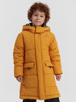 Пальто детское MIGELE NORPPA желтая горчица