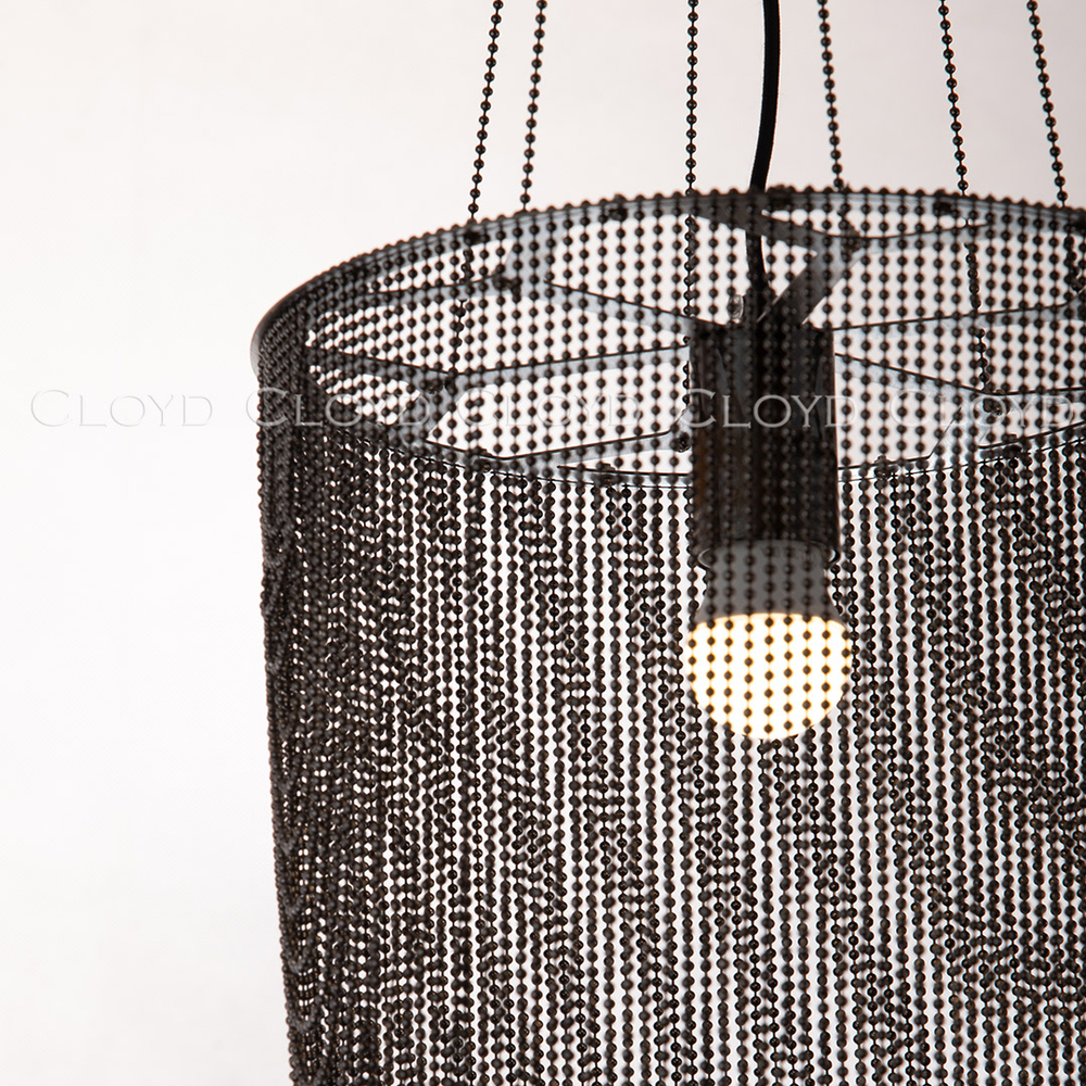 Подвесной светильник Cloyd ONASSIS P1 / Ø28 см - черный (арт.11477)