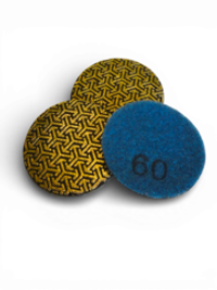 Алмазный круг для сухой и мокрой шлифовки (АГШК) Ø50мм, P60