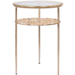 Столик декоративный Monstera Deliciosa (Монстера) Айвори