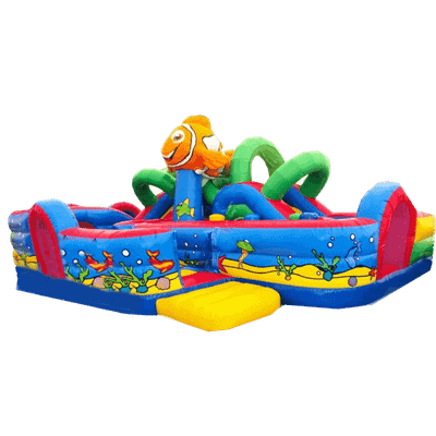Надувной батут "В гостях у рыбки"