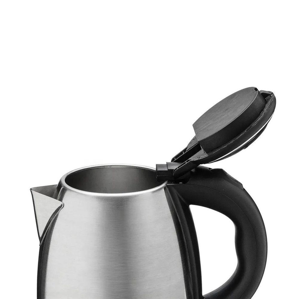 Чайник электрический Волжанка, ЭЧ-012, 1.2 л, 1500 Вт, ск нагр элем, нерж сталь, пластик