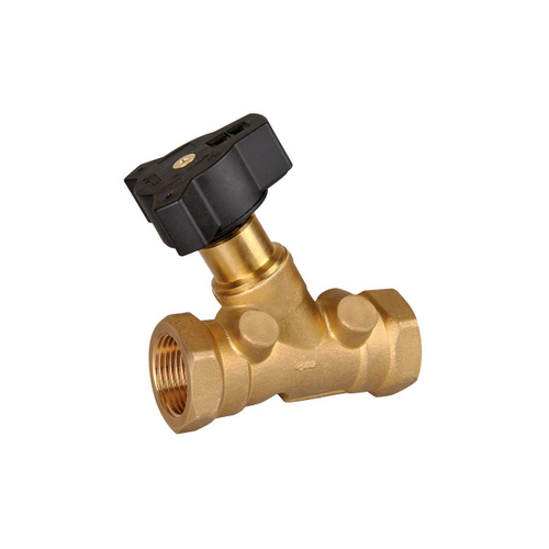 Вентиль балансировочный 1" нипелями настройки ICMA