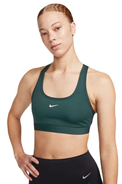 ТОП теннисный Nike Swoosh Light Support Non-Padded Sports Bra - зеленый