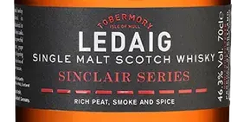 Виски Ledaig, Sinclair Series Rioja Cask Finish, gift box, 0.7 л