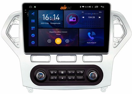 Магнитола для Ford Mondeo 4 2007-2010 - AIROC 2K RI-1708 Android 12, QLed+2K, ТОП процессор, 8/128Гб, CarPlay, SIM-слот