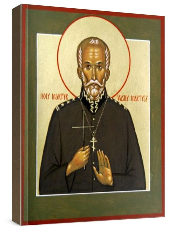 Василий Холмский (рукописная икона)