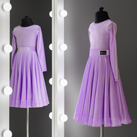 Standart 2-02-11-B | Рейтинговое платье для спортивных бальных танцев | Vasileva Dance