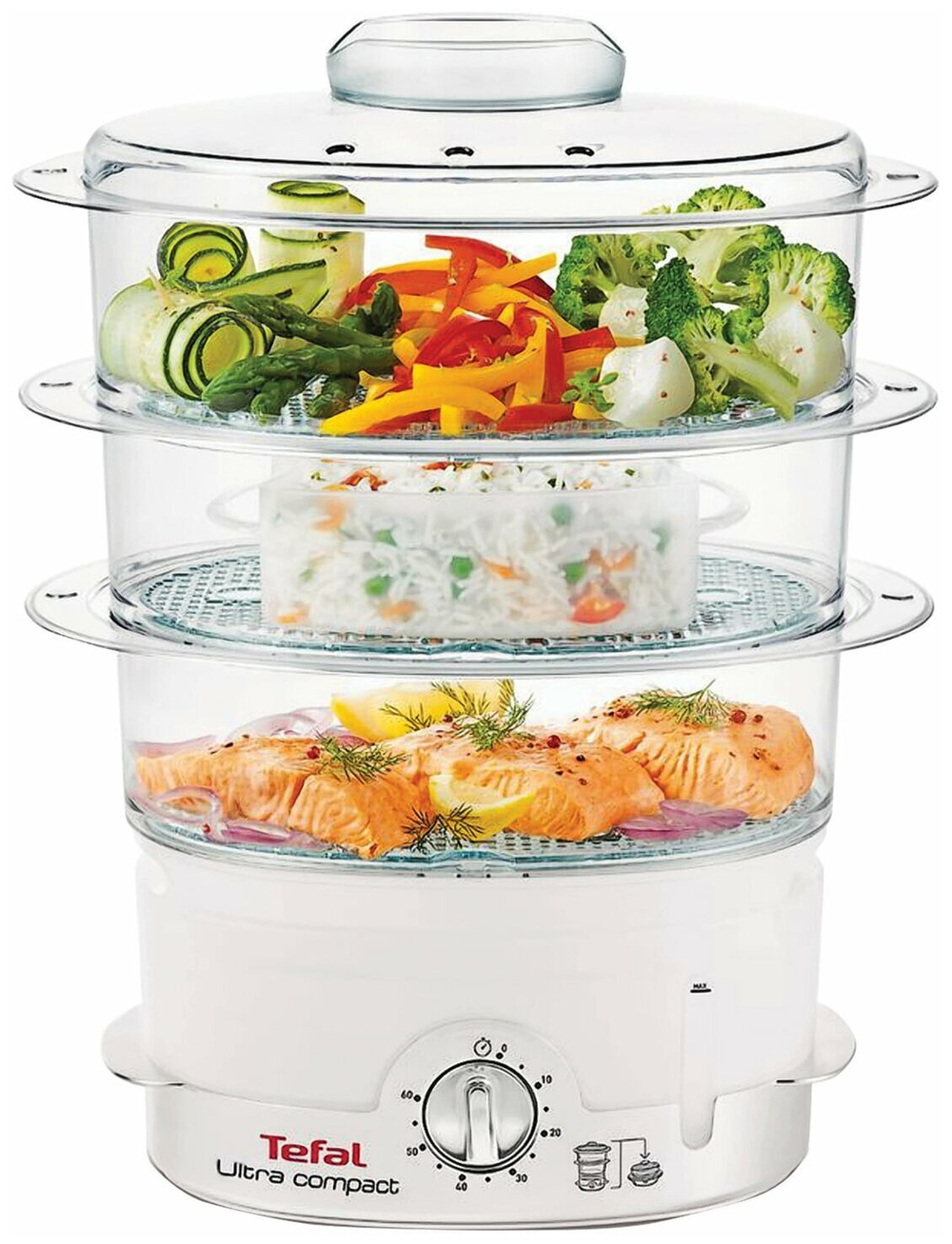 Пароварка Tefal VC100630