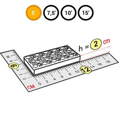 Крышка оранжевая для GigaBloks Outdoor