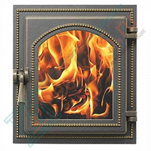 Дверца печная чугунная 220, бронза (Везувий) в Кирове