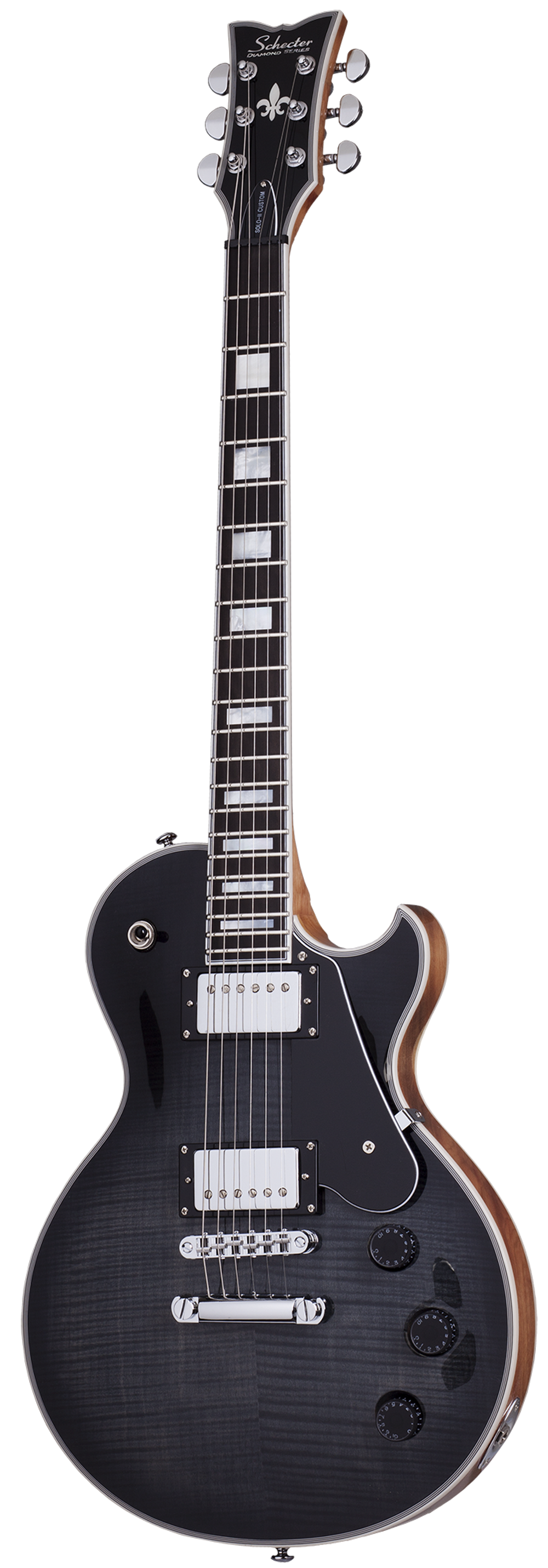SCHECTER SOLO-II CUSTOM TRANS BLACK BURST